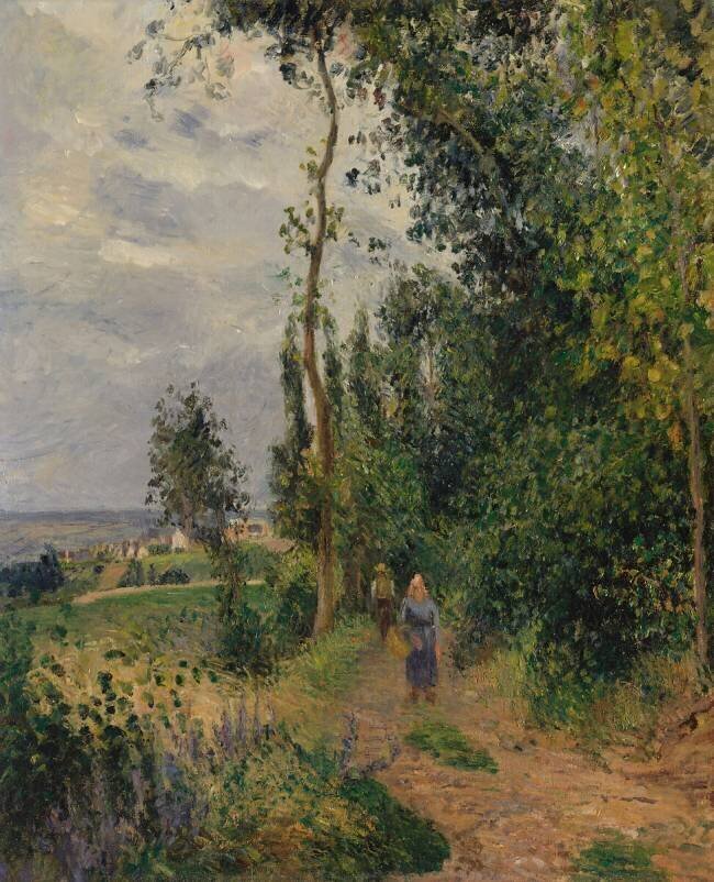 Côte des Grouettes Camille Pissarro
