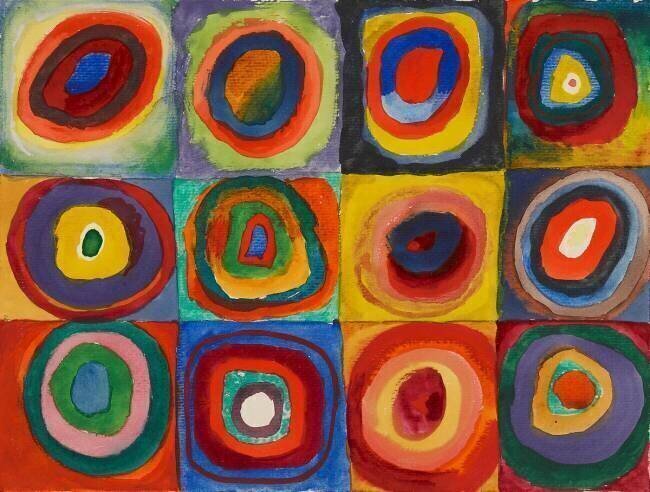 Cercles Concentriques Wassily Kandinsky