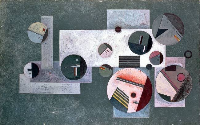 Cercles fermés Wassily Kandinsky