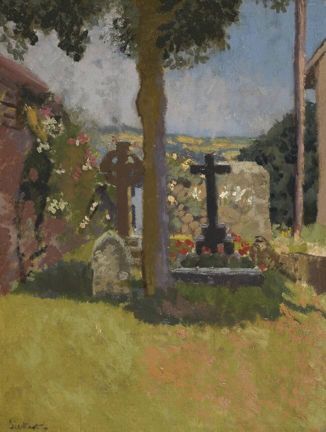 Chagford churchyard Walter Richard Sickert
