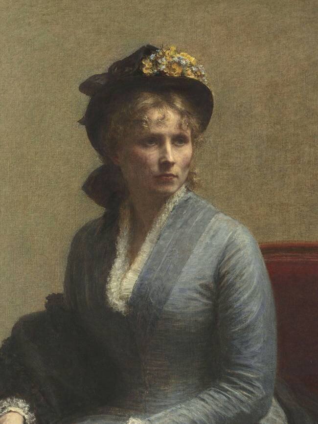Charlotte Dubourg (1850-1921), soeur de la femme de l'artiste (détail) Henri Fantin-Latour