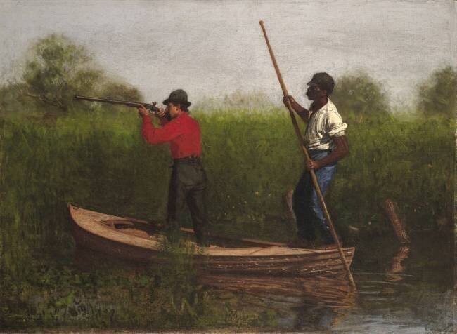 Chasse aux Rallidés sur le Delaware Thomas Eakins