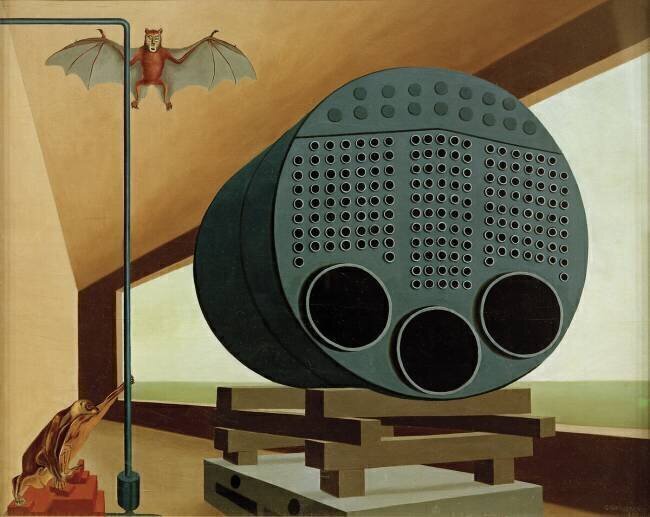 Chaudière à vapeur avec une chauve-souris Carl Grossberg