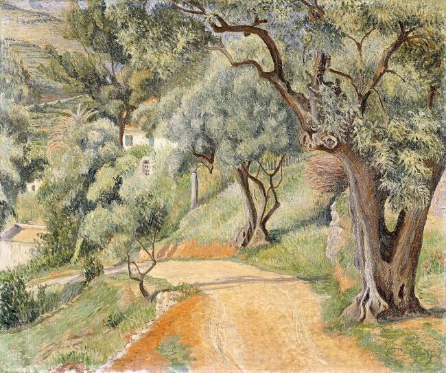 Chemin de l'Hubac Lucien Pissarro