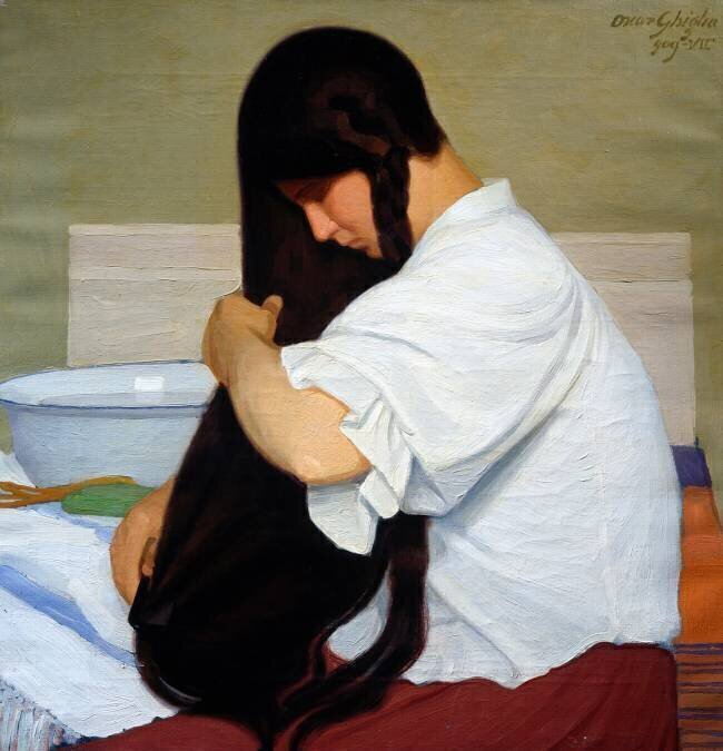 Chemise blanche Oscar Ghiglia