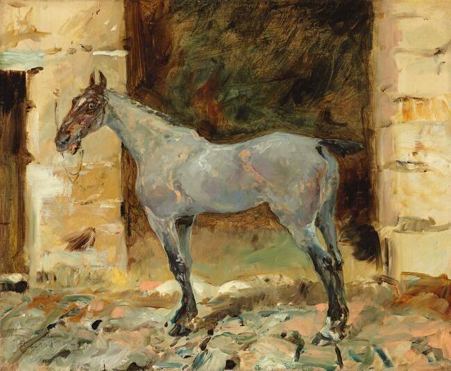 Cheval à l'attache Henri de Toulouse-Lautrec