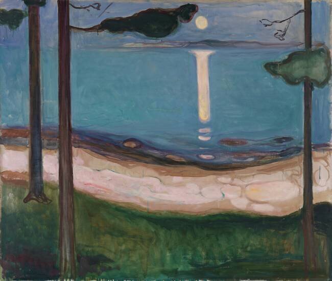 Clair de lune Edvard Munch