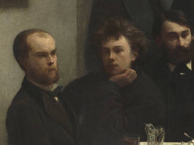 Coin de table (détail) Henri Fantin-Latour