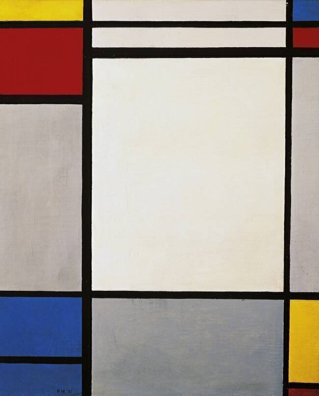 Composition Piet Mondrian