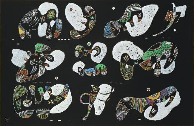Composition Wassily Kandinsky