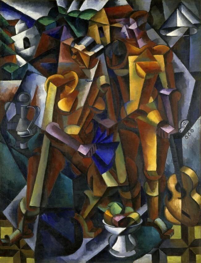 Composition avec figures Lioubov Popova
