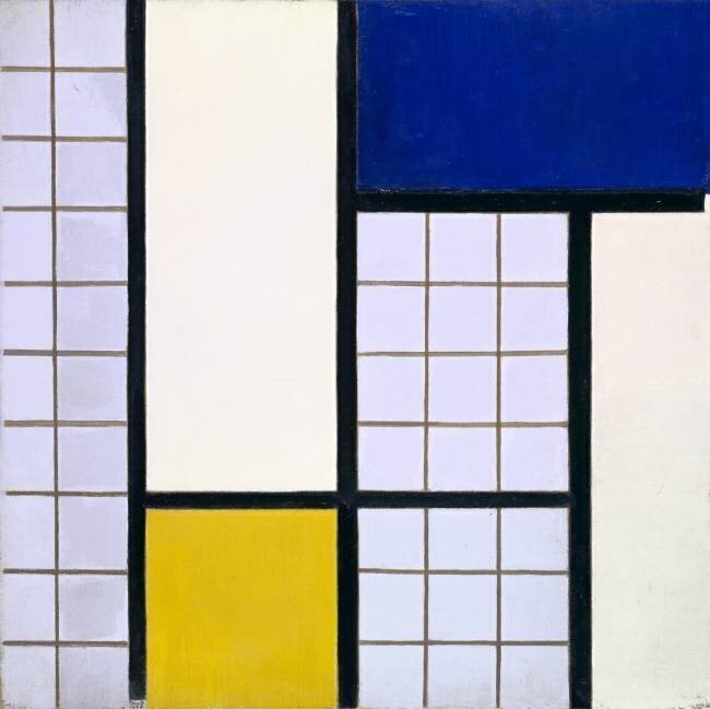 Composition en demi-tons Theo van Doesburg