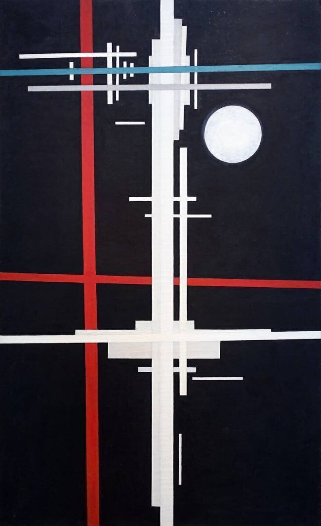 Composition suprématiste Ilia Tchachnik