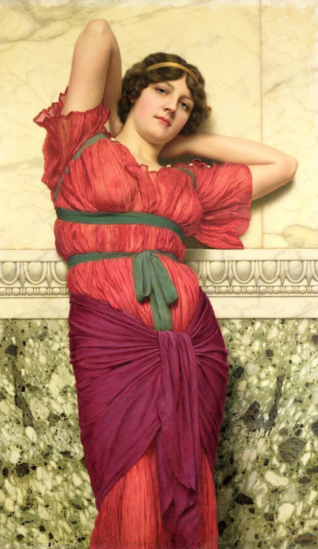 Contemplation John William Godward