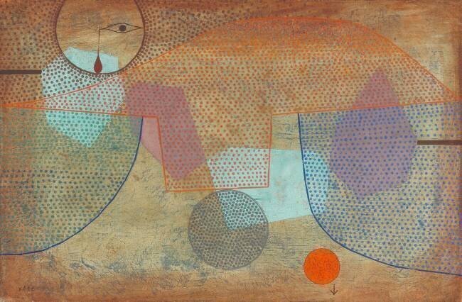 Coucher de soleil Paul Klee