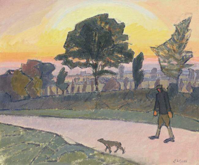 Coucher de soleil Spencer Frederick Gore