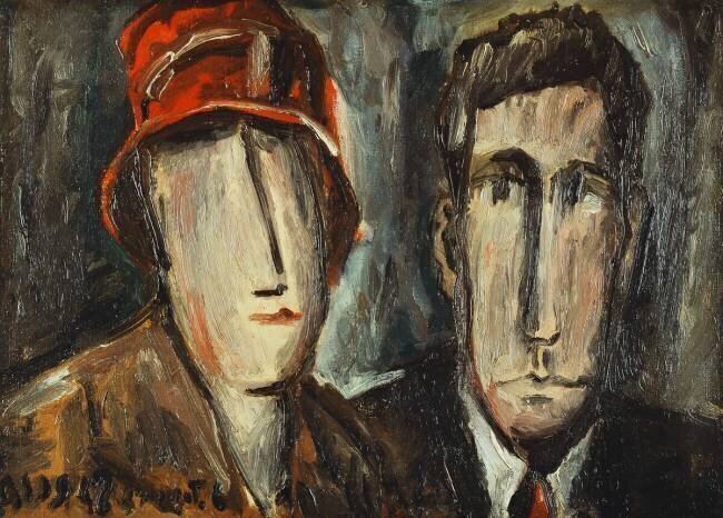 Couple Joaquin Torres-Garcia