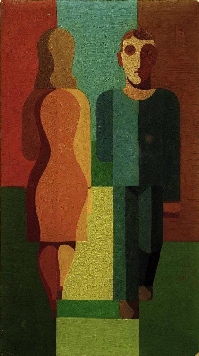 Couple Heinrich Hoerle