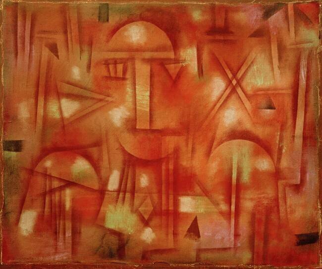 Cristallisation physionomique Paul Klee
