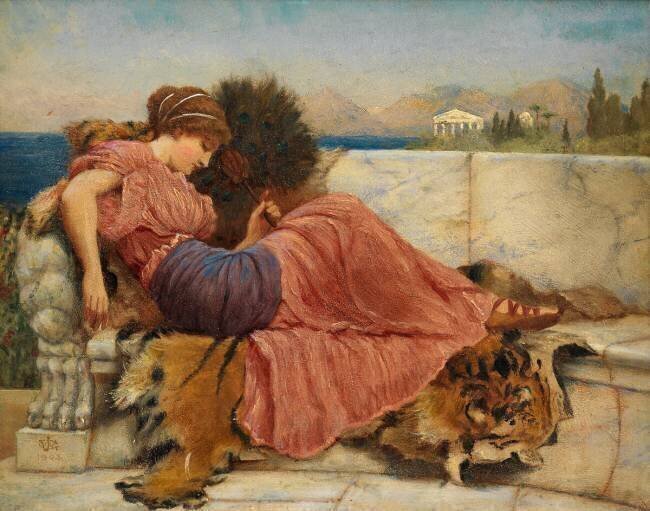Croquis pour "Amarylli John William Godward