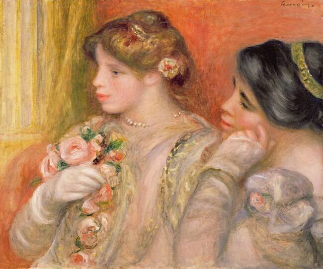 Dans La Loge Auguste Renoir