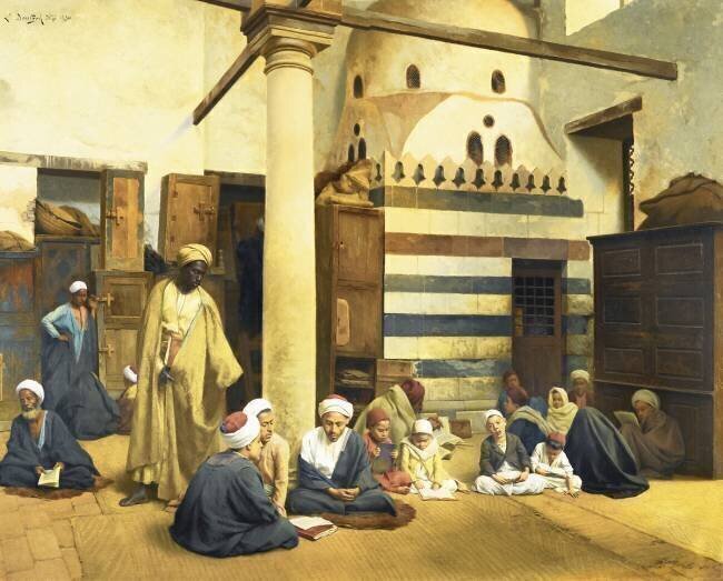 Dans la Madrassa Ludwig Deutsch