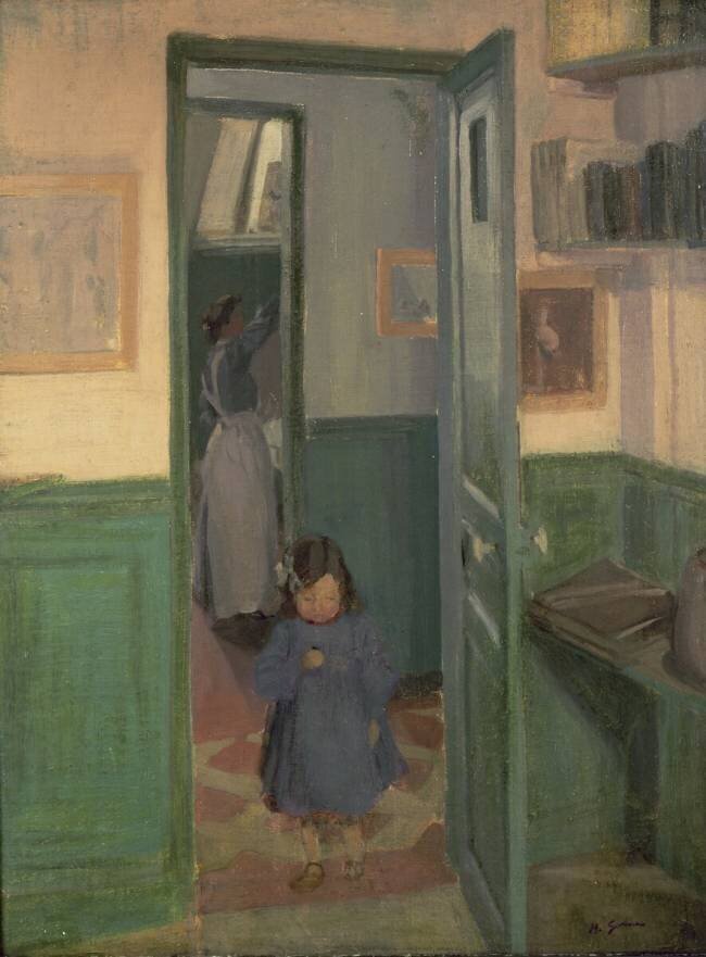 Dans la maison de Sickert Harold Gilman