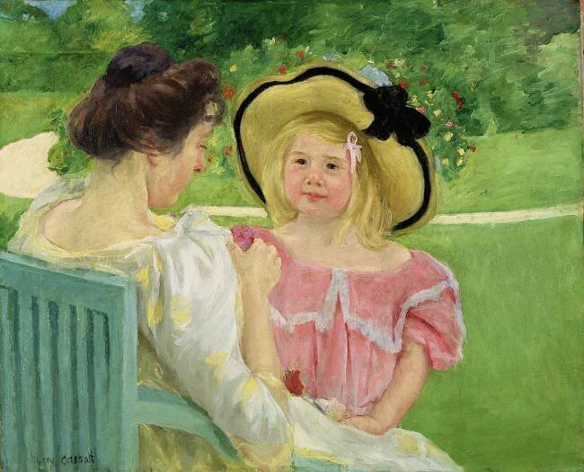 Dans le Jardin Mary Cassatt