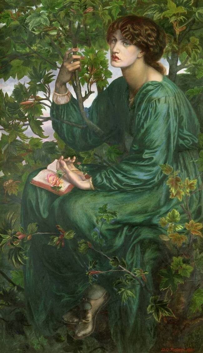 Day dream Dante Gabriel Rossetti