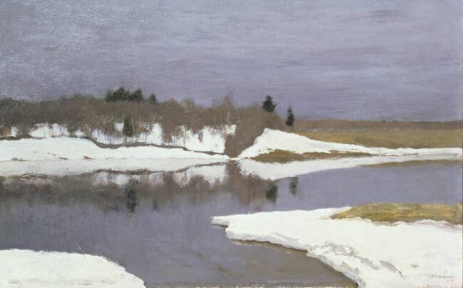 Début du printemps Isaac Levitan