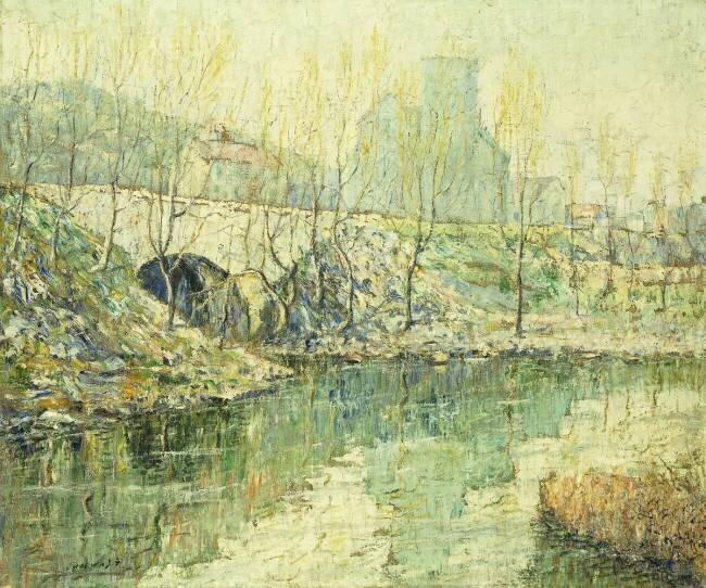 Début du printemps Ernest Lawson