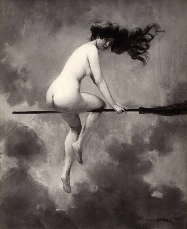 Départ pour le Sabbat Albert Joseph Pénot
