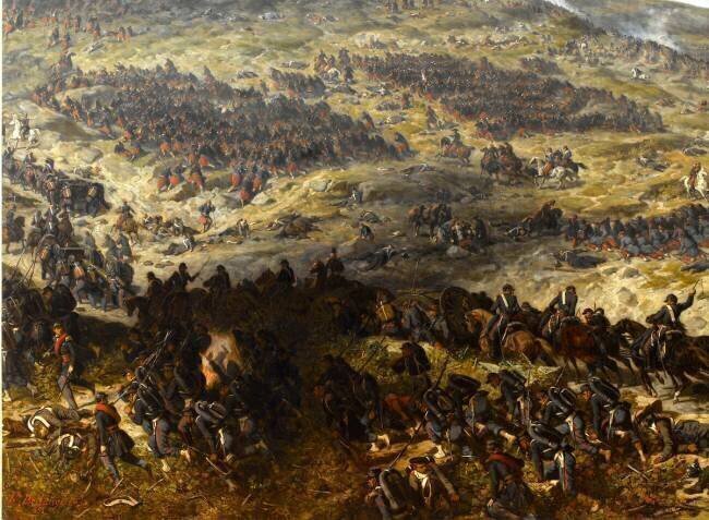 Détail de la Bataille de l'Alma, 20 septembre 1854 Hippolyte Bellangé