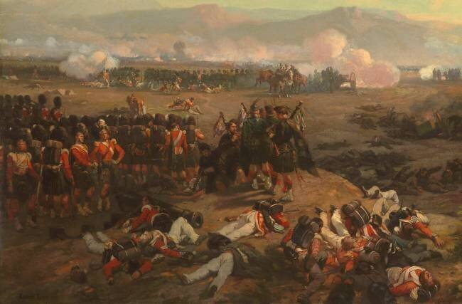 Détail de la Bataille de l'Alma, le 20 septembre 1854 - épisode de la guerre de Crimée Eugène Lami
