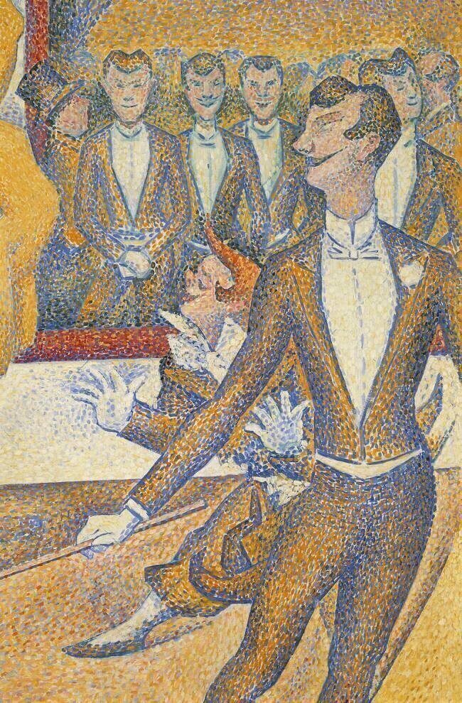 Détail du Cirque Georges Seurat