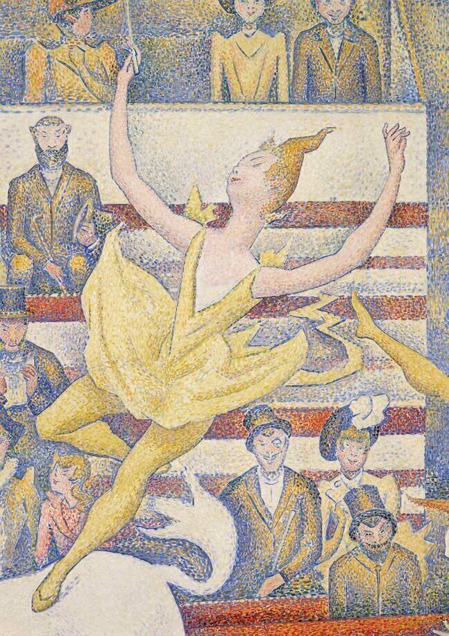 Détail du Cirque Georges Seurat