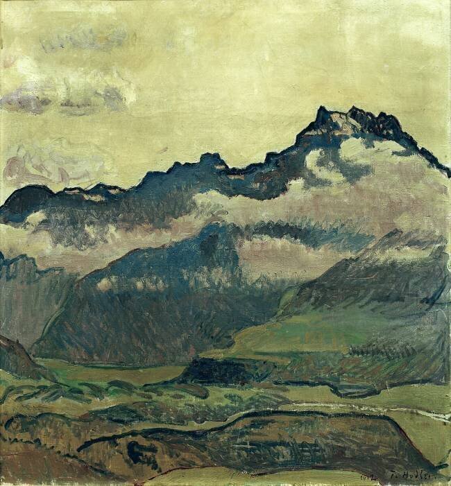 Dents-du-Midi Ferdinand Hodler