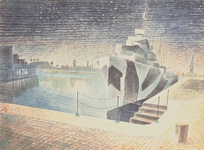 Destroyers de nuit Eric Ravilious