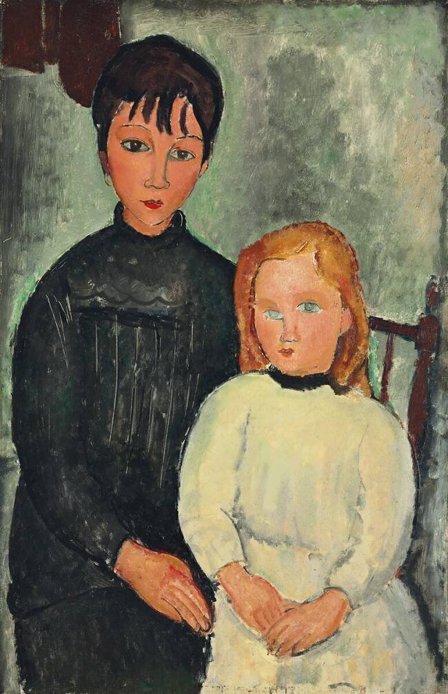 Deux filles Amedeo Modigliani