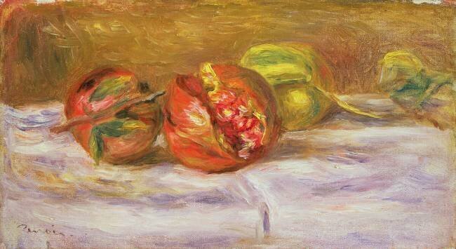 Deux grenades Auguste Renoir