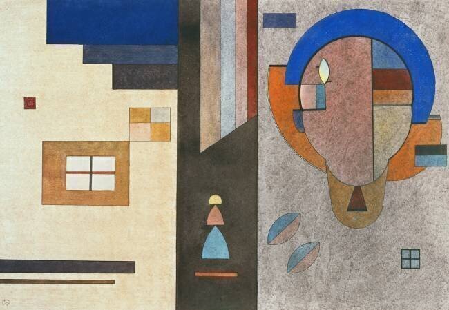 Divisé-Lié Wassily Kandinsky