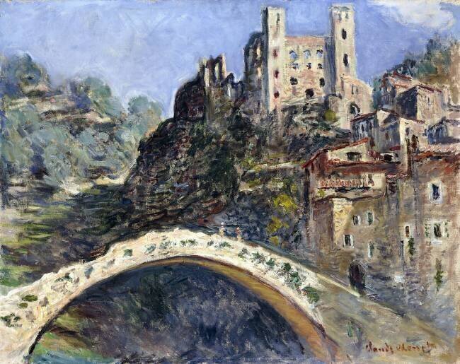 Dolceacqua Claude Monet