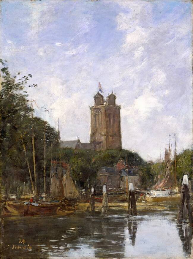 Dordrecht Eugène Boudin