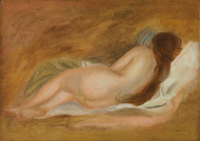 Dormir nue Auguste Renoir