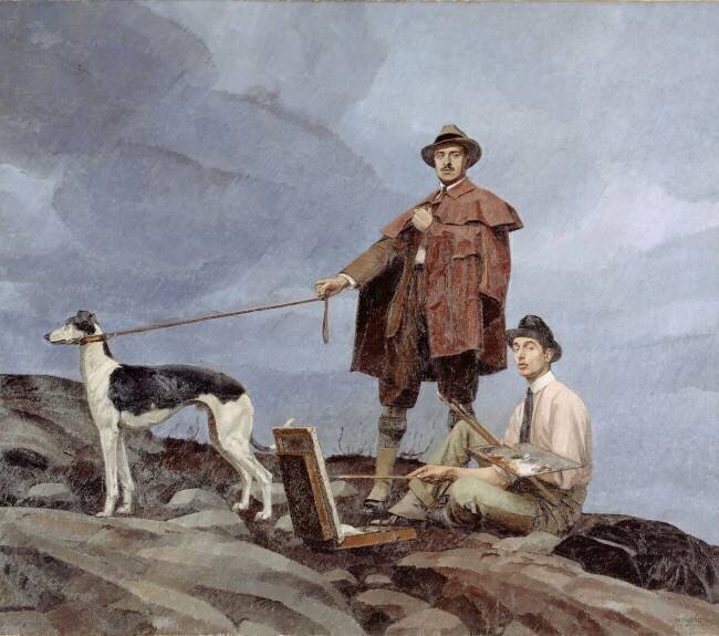 Dunoyer de Segonzac et Boussingault Bernard Boutet de Monvel