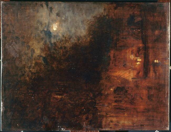 Effet de soir Félix Ziem