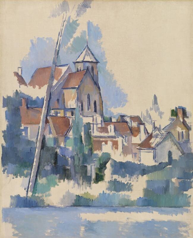 Église de Montigny-sur-Loing Paul Cézanne