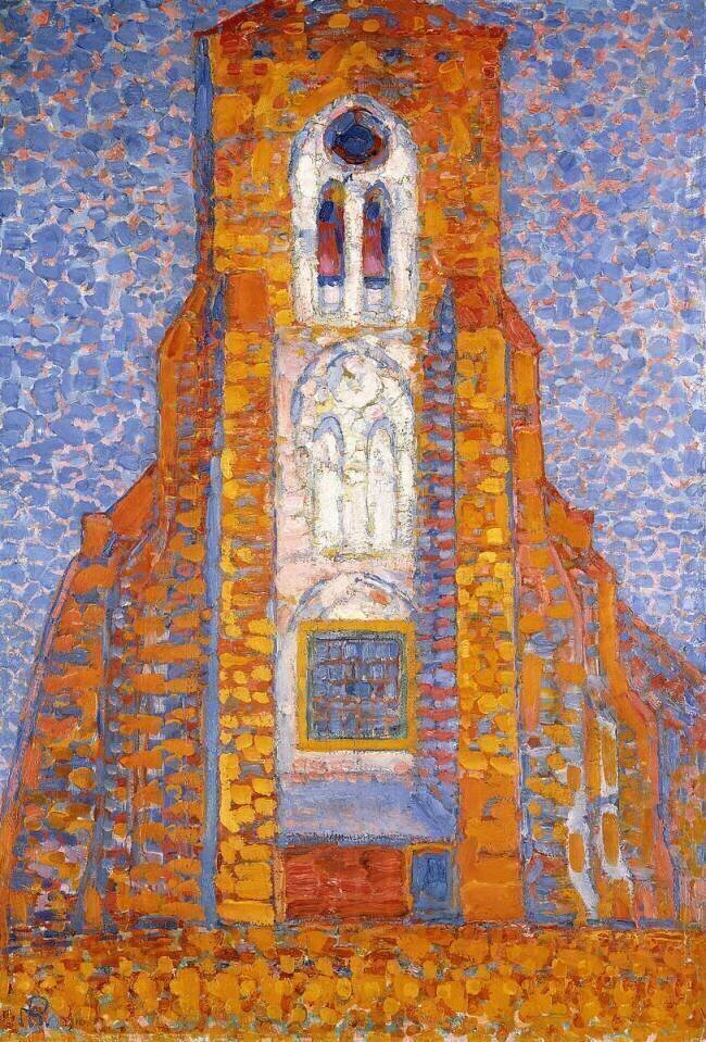 Eglise de Zoutelande Piet Mondrian
