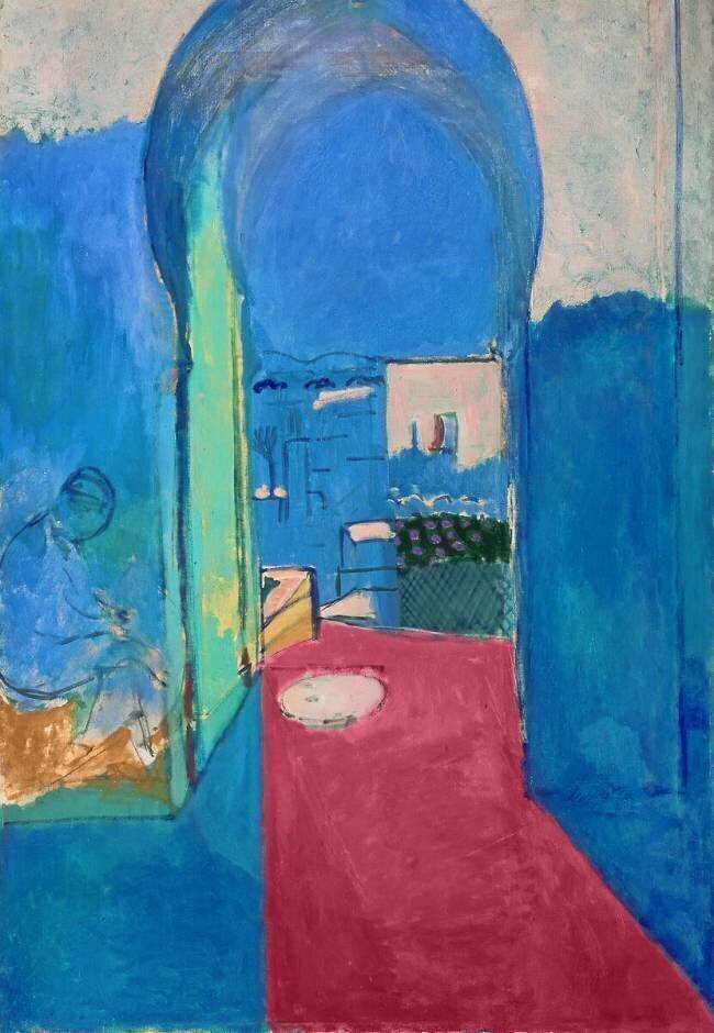 Entrée de la casbah Henri Matisse