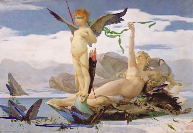 Eros et Aphrodite Edouard Toudouze